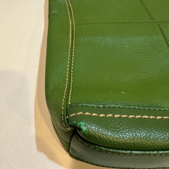 Vintage The Sak Green Leather Crossbody - Picture 15 of 16